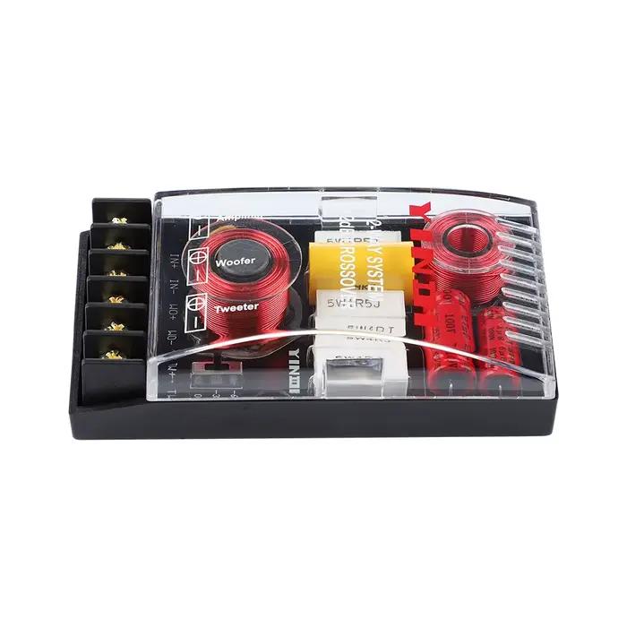 AIYIMA 2 PIÈCES 200W 2 Voies Audio Haut-Parleur De Voiture Crossover Aigus Basses Haut-Parleurs Indé