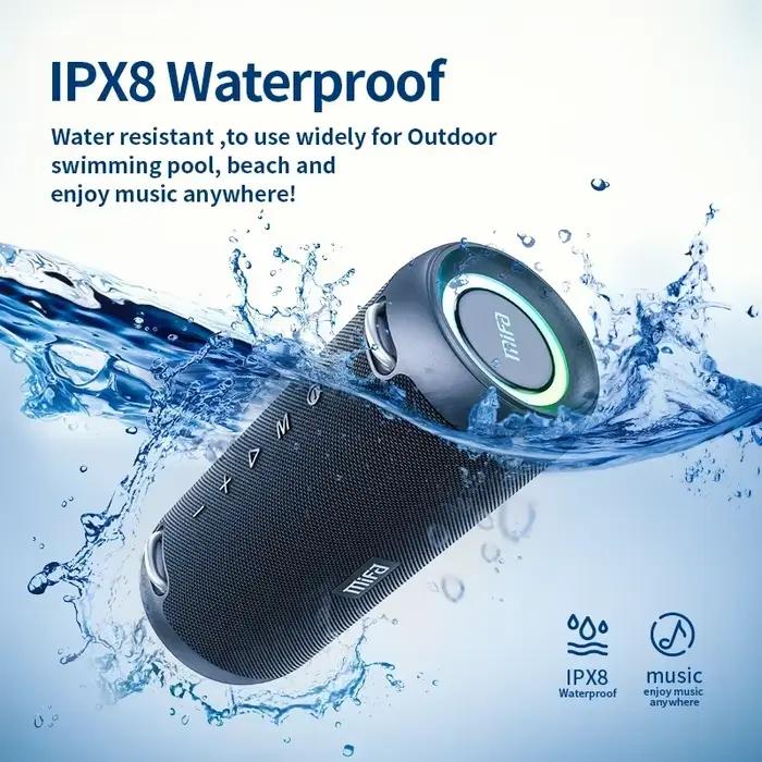 Haut-parleur Bluetooth mifa A90, puissance de sortie 60W, haut-parleur Bluetooth avec amplificateur 