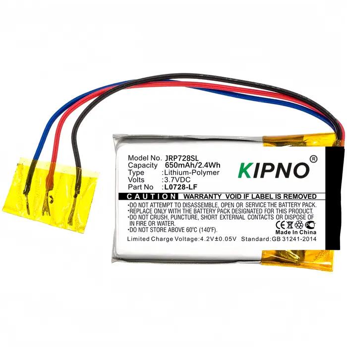KIPNO 100% nouvelle batterie de haut-parleur 650mAh L0728-LF pour JBL JR POP