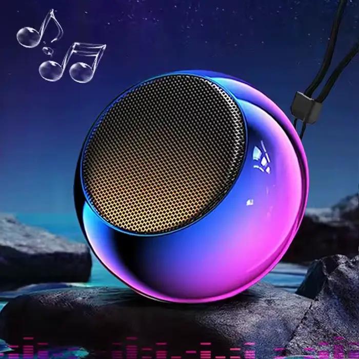 Mini haut-parleur Bluetooth avec micro, boîte de son sans fil TWS, musique HiFi, téléphone portable,