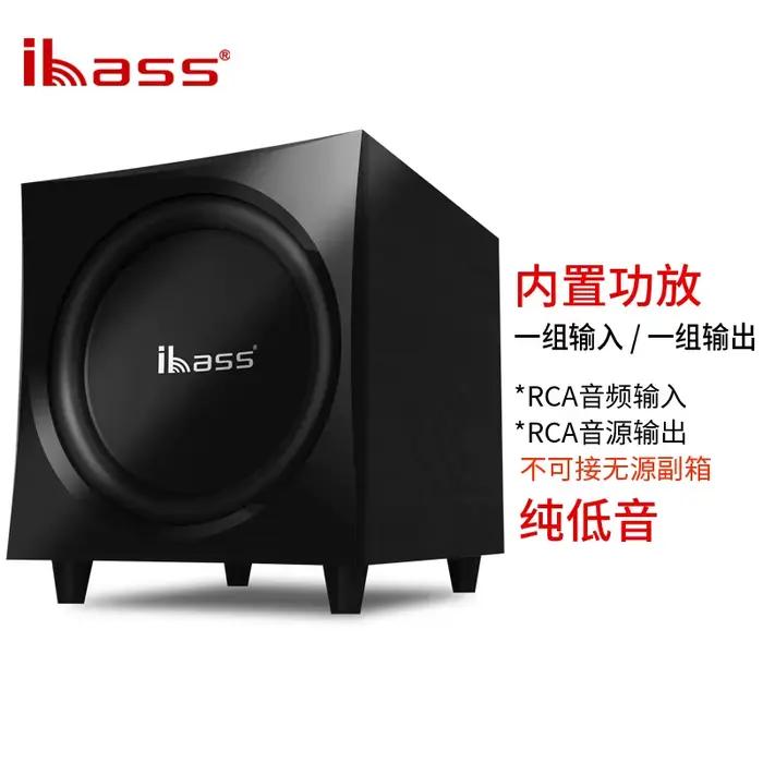 Ibass-Caisson de basses Patricia Power avec amplificateur mural Echo, boombox actif, 12 pouces, 300W