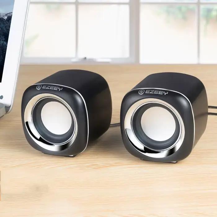 Hifi Mini ordinateur de bureau filaire USB double haut-parleur pour ordinateur portable PC Suround s