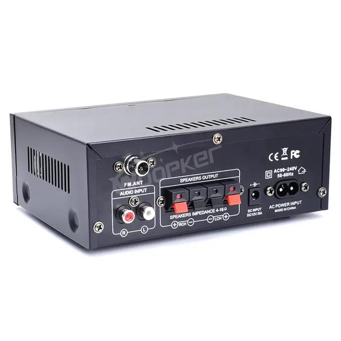 Woopker AK45 amplificateur numérique HiFi puissance maximale 90Wx2 canaux 2.0 Bluetooth Surround son