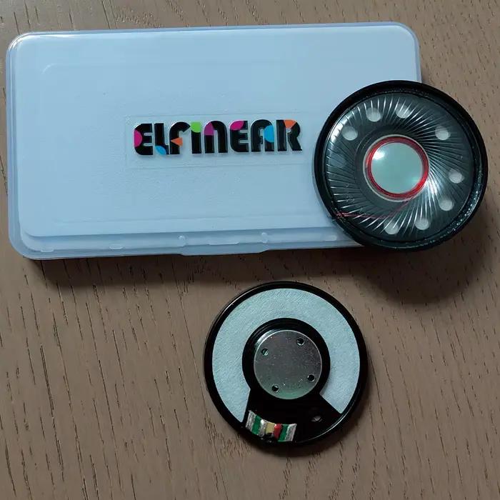ELFINEAR – unité de commande de haut-parleur pour casque, 50mm, Pack de 2