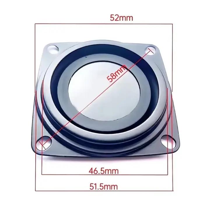 Radiateur passif 2/3/4 pouces, Membrane vibrante pour caisson de basses, haut-parleur basse fréquenc