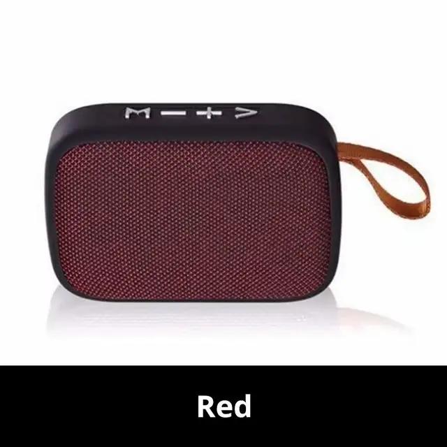 Mini haut-parleur portable en tissu, barre de son sans fil, Bluetooth 5.0, haut-parleur HIFI pour sp