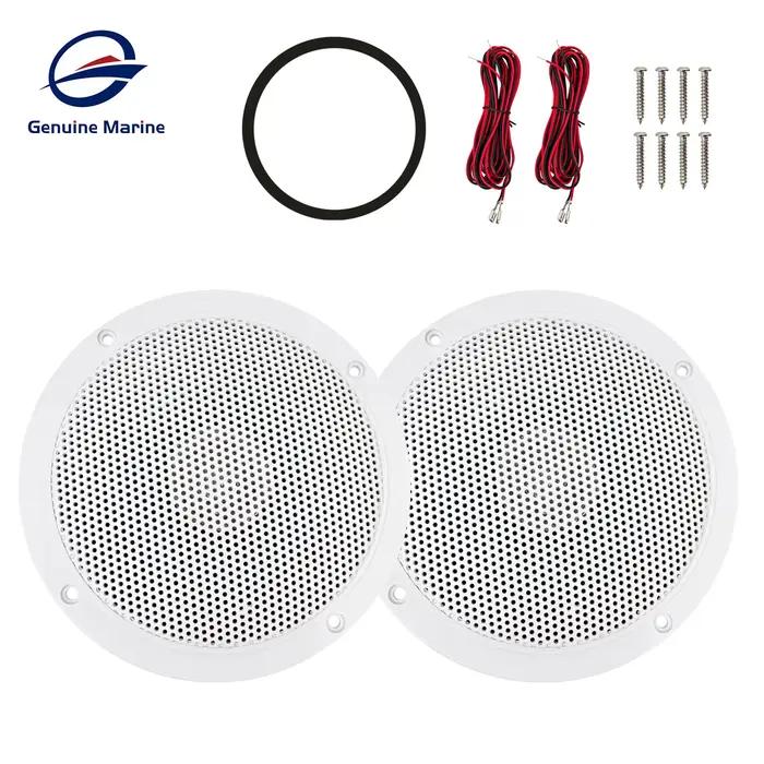 Véritable Marine 5.25 "80W IP66 étanche haut-parleurs marins blanc ABS plastique son de haute qualit