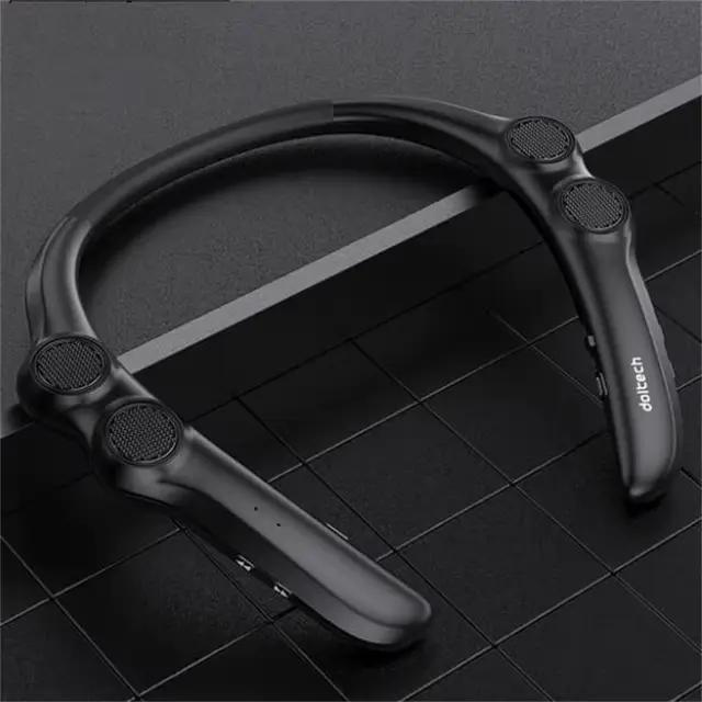 Haut-parleur de cou portable Smart 9, audio Bluetooth de sport, mini caisson de basses, HiFi, 10 heu