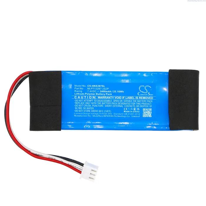 Cameron S377.4 V 3400mAh Haut-Parleur Batterie MLP713287-2S2P pour Harman/Kardon Esbrowsing + TOadvo