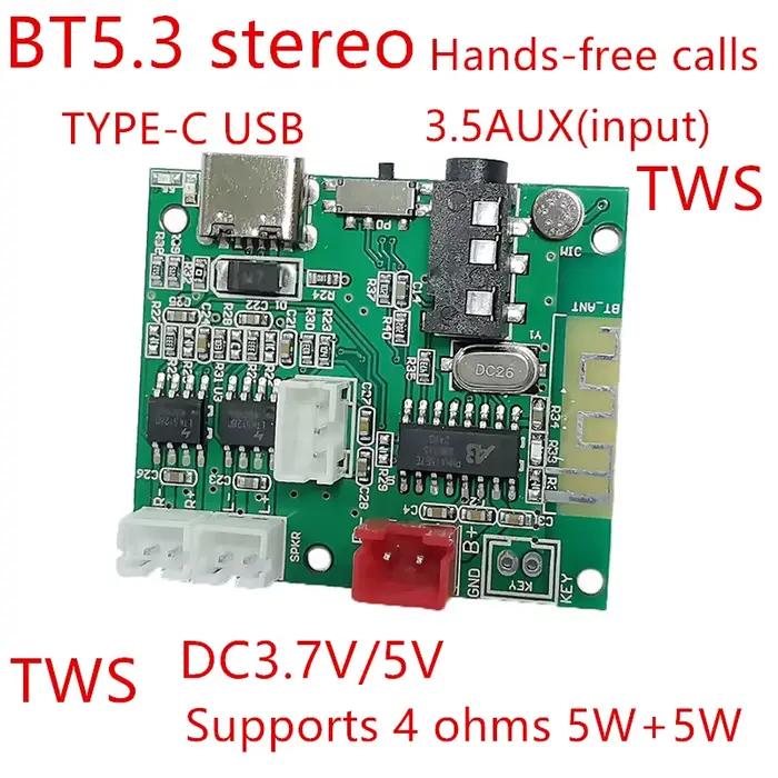 Nouvelle promotion de produit : Module haut-parleur multifonction DIY Bluetooth 5.3, carte amplifica