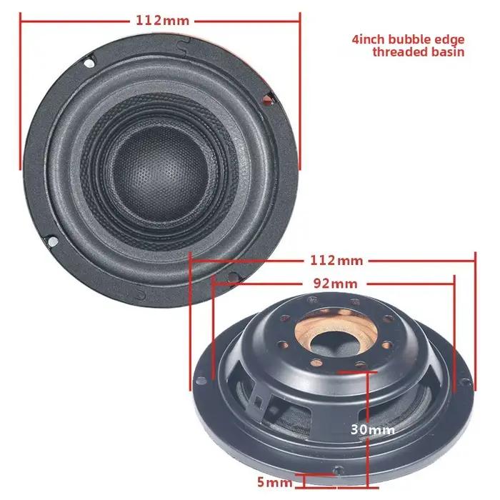 1 pièce 8 10 12 15 pouces Panier de basses passif pour haut-parleur, amplificateur de basses par rad