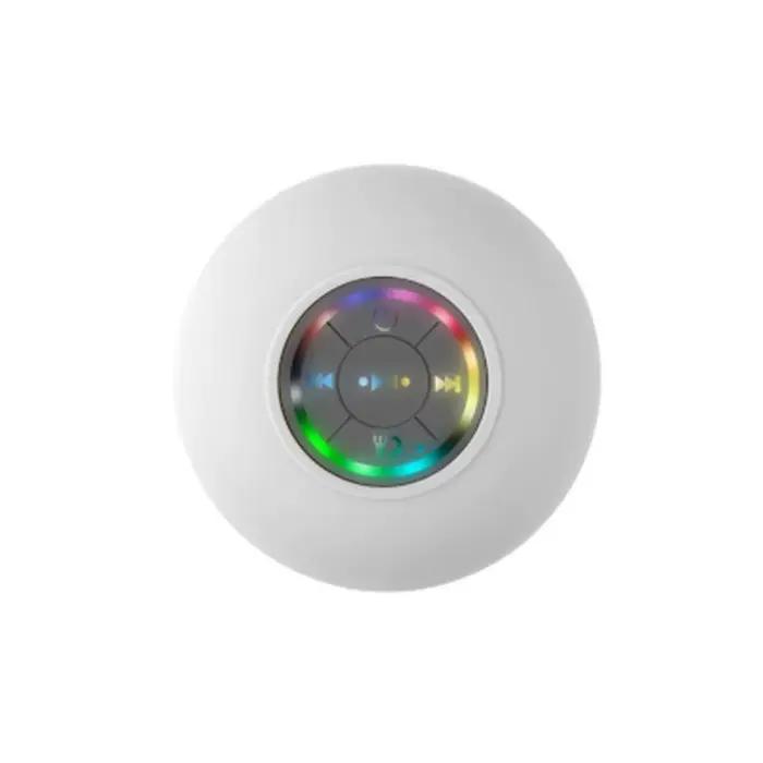 Haut-parleur Bluetooth sans fil Portable, LED, étanche IPX4, pour salle de bain extérieure, grande v
