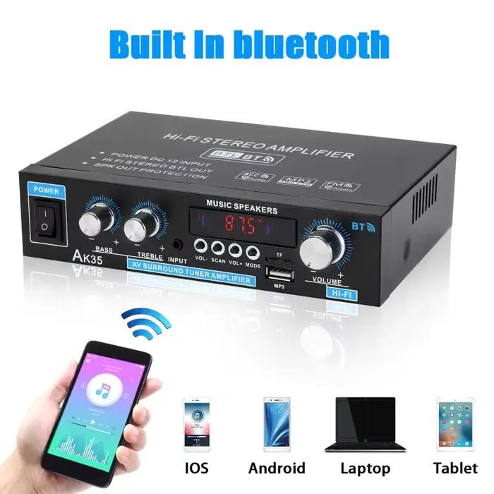 AK35 AK45 800W maison amplificateurs numériques Audio basse vidéo puissance bluetooth amplificateur 