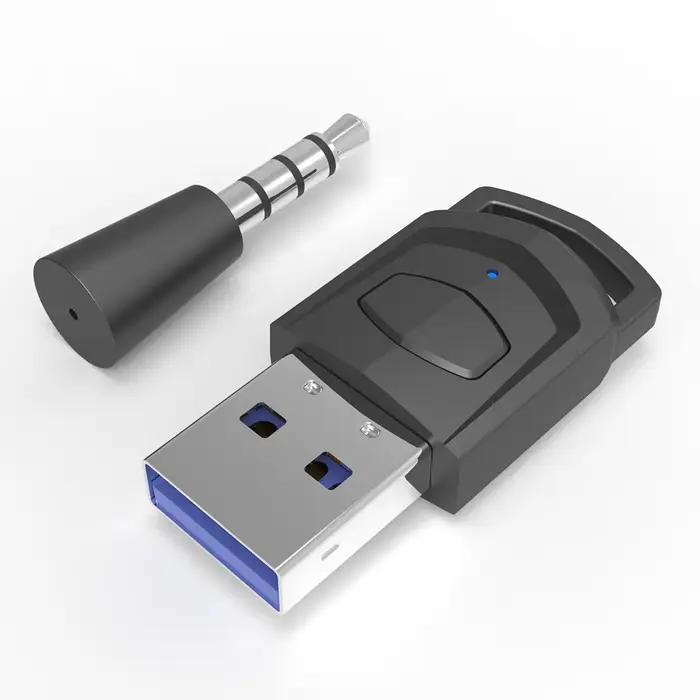 Transmetteur USB Bluetooth 5.0, adaptateur de casque sans fil, récepteur pour Console de jeu Sony PS
