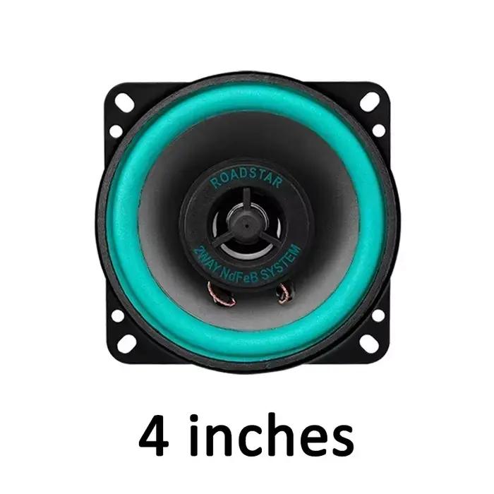 Haut-parleurs de voiture 4/5/6,5 pouces, caisson de basses coaxial HiFi, audio automobile universel,