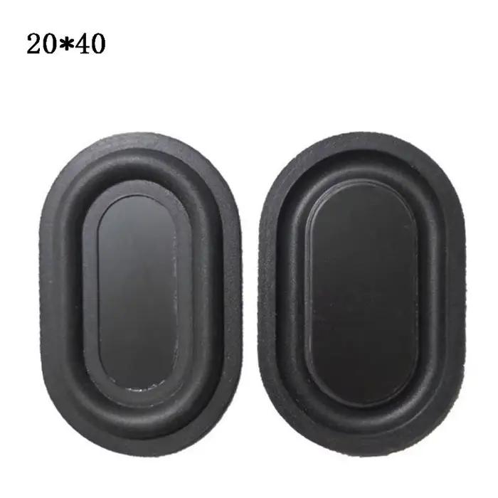 Diaphragme de basse ovale en caoutchouc, plaque de haut-parleur, radiateur passif, plaques de Vibrat