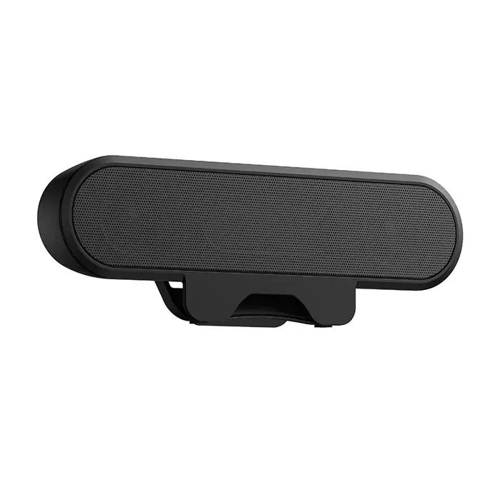 Mini Enceinte Soundbar Portable USB Filaire pour Ordinateur, TV, PC, Ordinateur Portable, Bureau - S