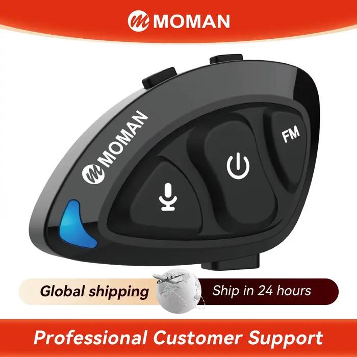 Moman – haut-parleur de casque de moto, casque de moto RS-S, HiFi/annulation du bruit, Answe automat