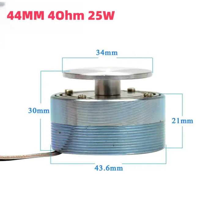 Haut-parleur de vibration à résonance 25W 50MM 44MM, woofer en aluminium à 3 trous pour voisins