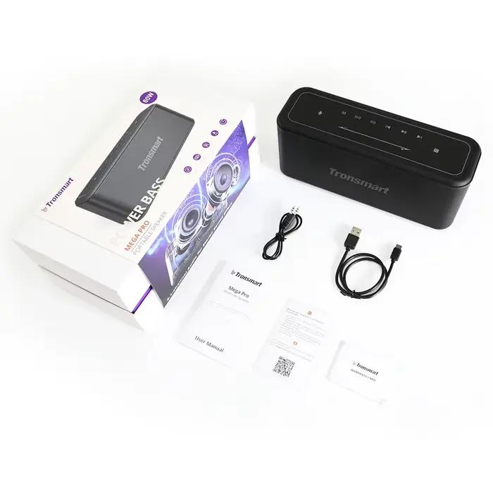 Tronsmart Mega Pro haut-parleur Bluetooth 60W haut-parleur Portable colonne de basses améliorée avec