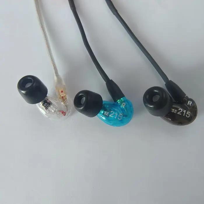 SE215 écouteurs Hi-fi stéréo suppression du bruit 3.5MM se 215 détachable filaire dans l'oreille éco