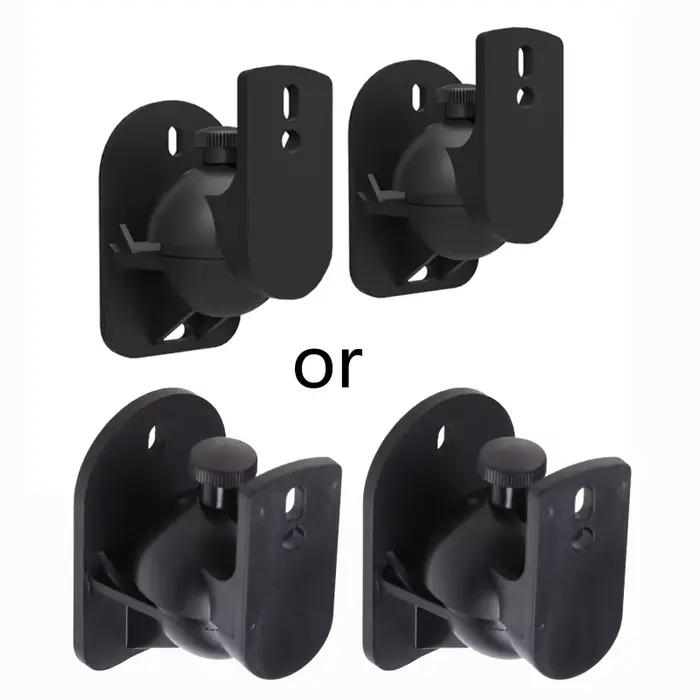 Support mural universel pour haut-parleur satellite, pince de support de plafond, haut-parleur, perc