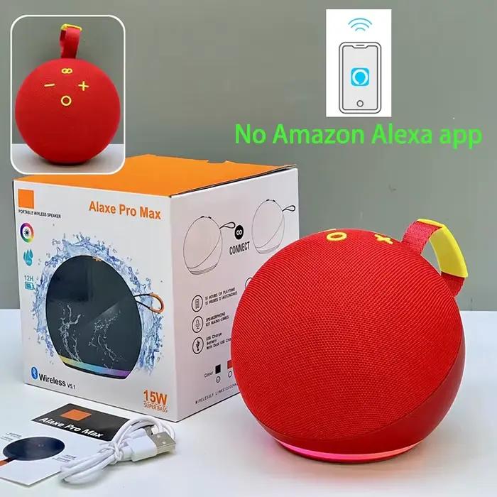 Haut-parleur Bluetooth caisson de basses Portable puissant sans fil basse Alaxe Pro Max musique exté