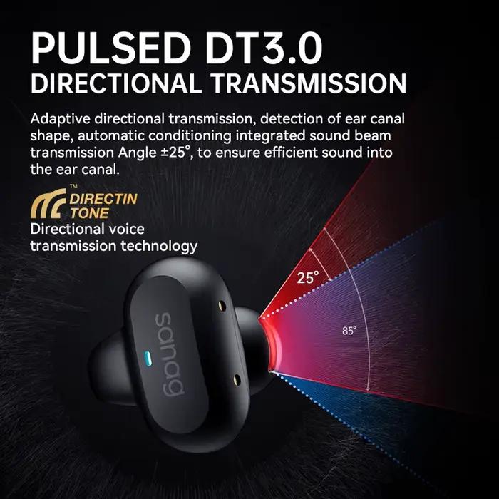 Sanag Z50S oreille ouverte Conduction d'air Tws écouteurs Bluetooth casque sans fil sport oreille Cl