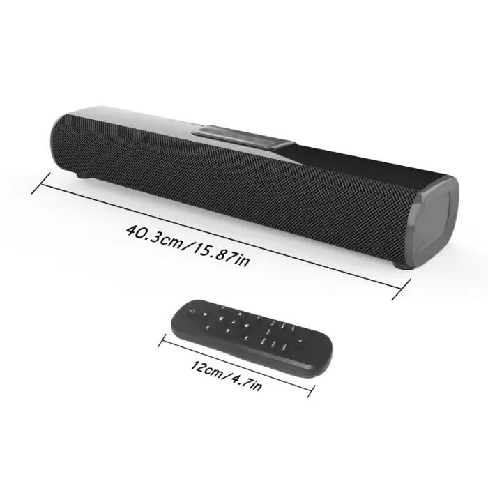 Barres sonores 50W pour Audio TV, avec connexion Bluetooth/AUX/HDMI ARC, haut-parleur avec télécomma