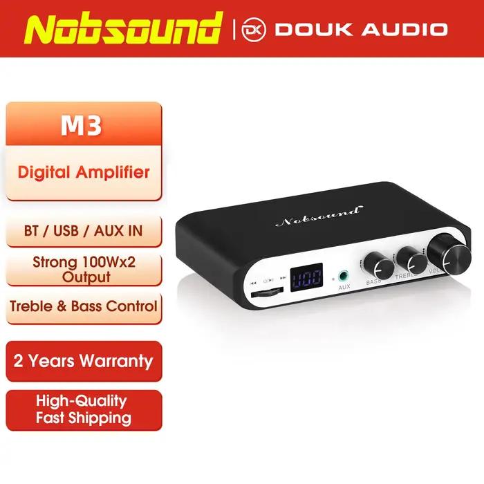 Nobsound-Mini amplificateur numérique Bluetooth 5.0, haut-parleur pour la maison, la voiture, la mar