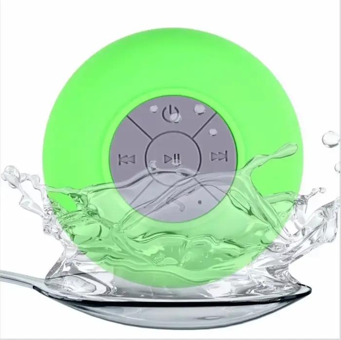Haut-parleur étanche sans fil Bluetooth avec son à ventouse pour voiture, son de douche