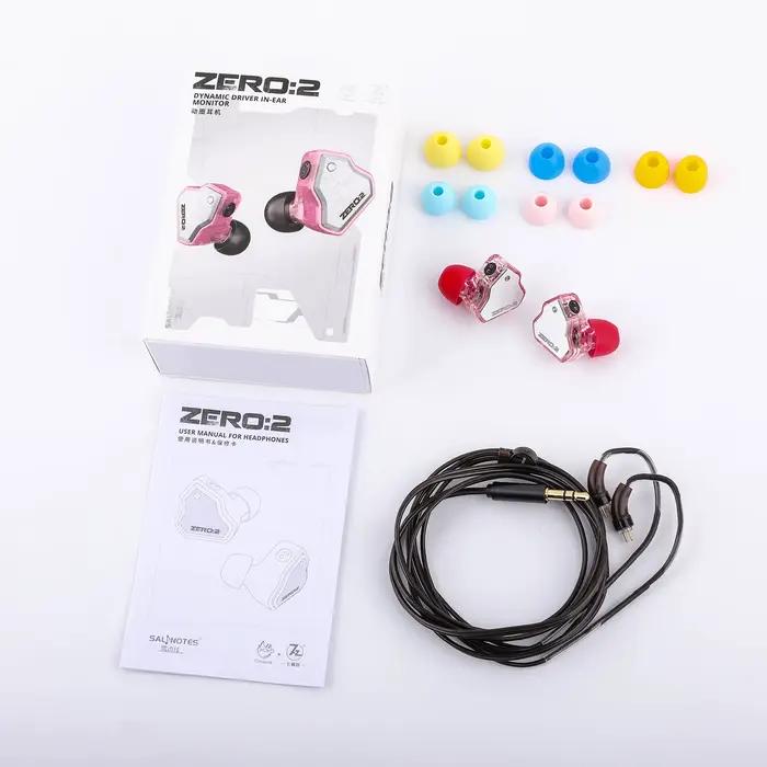 7Hz x Crinacle Zero : 2 mis à jour 10mm pilote dynamique IEM filaire écouteurs écouteurs de jeu avec