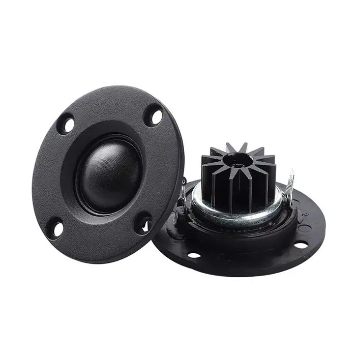 2 pièces/lot 52MM 6 Ohm 30W dôme Film de soie Tweeter haut-parleurs ABS titane aigus Audio haut-parl