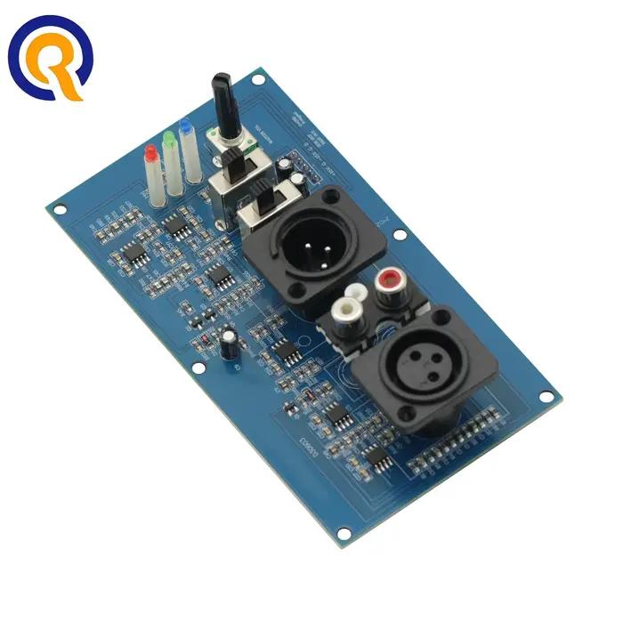 Amplificateur de caisson de basses, préampli XLR Caron, entrée RCA équilibrée, Phase réglable, sorti