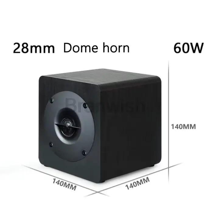 Haut-parleur Super Tweeter T1, 4 pouces, dôme en soie, pilote, réponse 25KHz, armoire scellée pour s