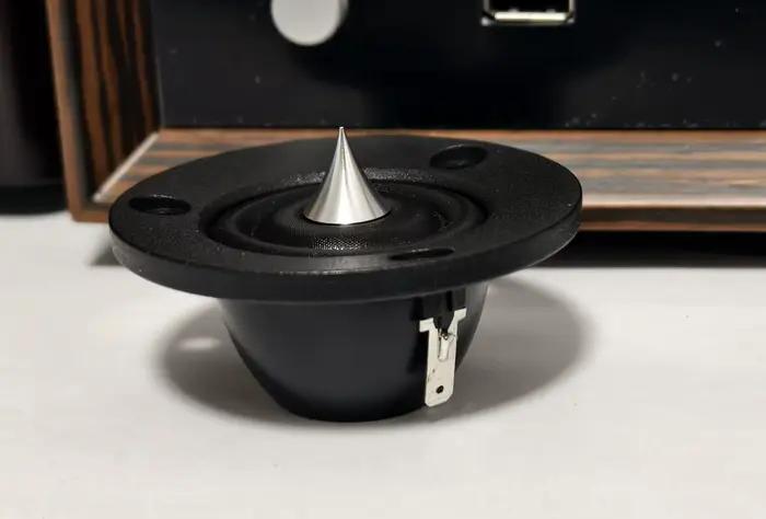 Haut-parleur à dôme en soie, unité de tweeter, DIY, haut-parleurs d'étagère modifiés, haut-parleur p