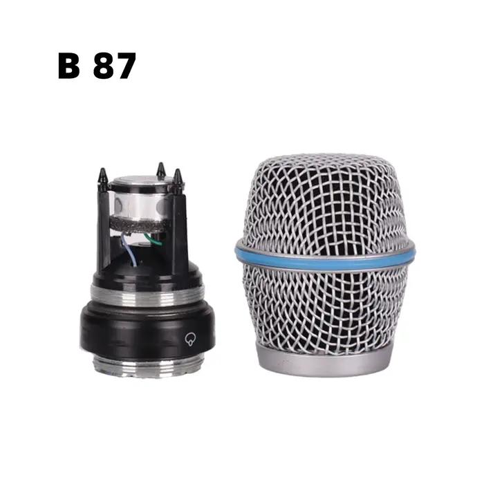 UDZANA Microphone sans fil Capsule condensateur Beta87A KSM9HS KSM11 ajustement main Microfone Capsu