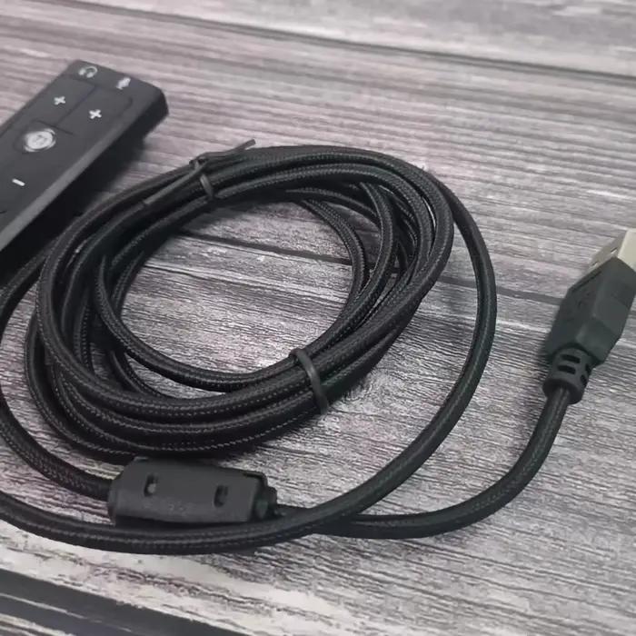 Carte son stéréo externe USB vers prise jack 7.1mm pour microphone, pour HyperX Cloud2 3.5