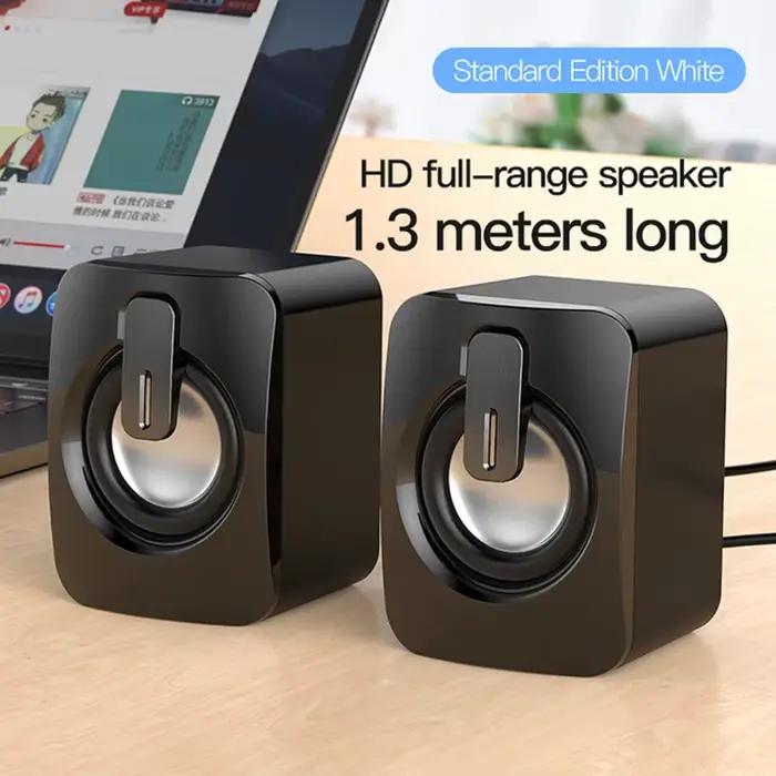 Haut-parleur d'ordinateur pour PC Portable De bureau Caixa De Som Bluetooth boîte De son Portable mu