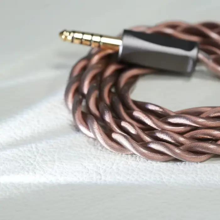 Câble IEM haut de gamme Nici HiFi 20, fiches 4,4 mm/3,5 mm/6,35 mm avec MMCX 2 broches pour IE900, I