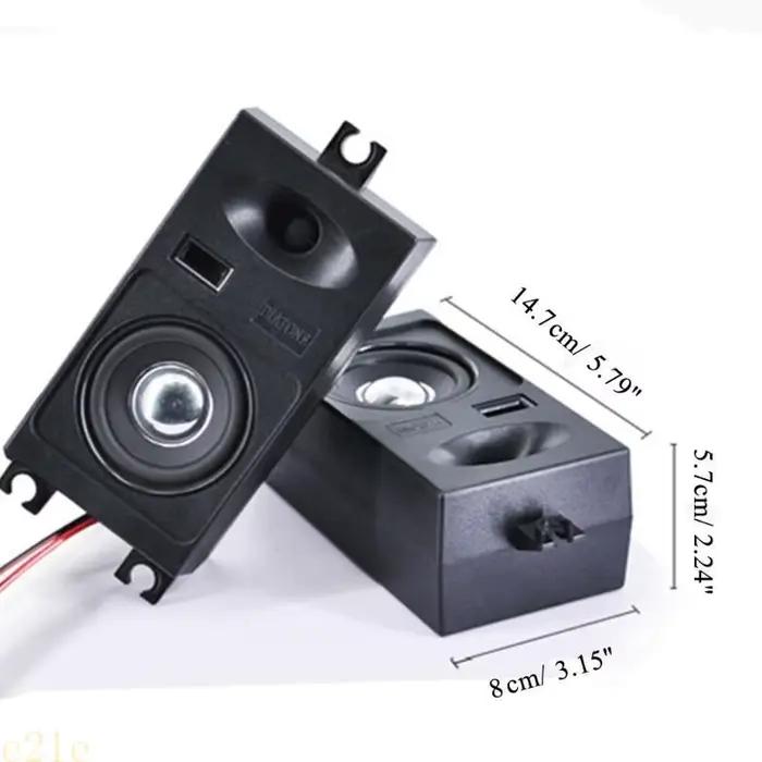 E21E Portable Hifi Woofer haut-parleur adapté aux consoles jeu, discours, haut-parleur