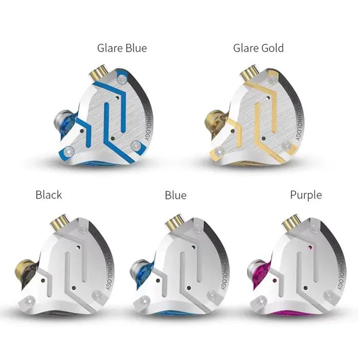 KZ ZS10 Pro écouteurs filaires en métal 4BA + 1DD technologie hybride dans l'oreille casque HIFI mon