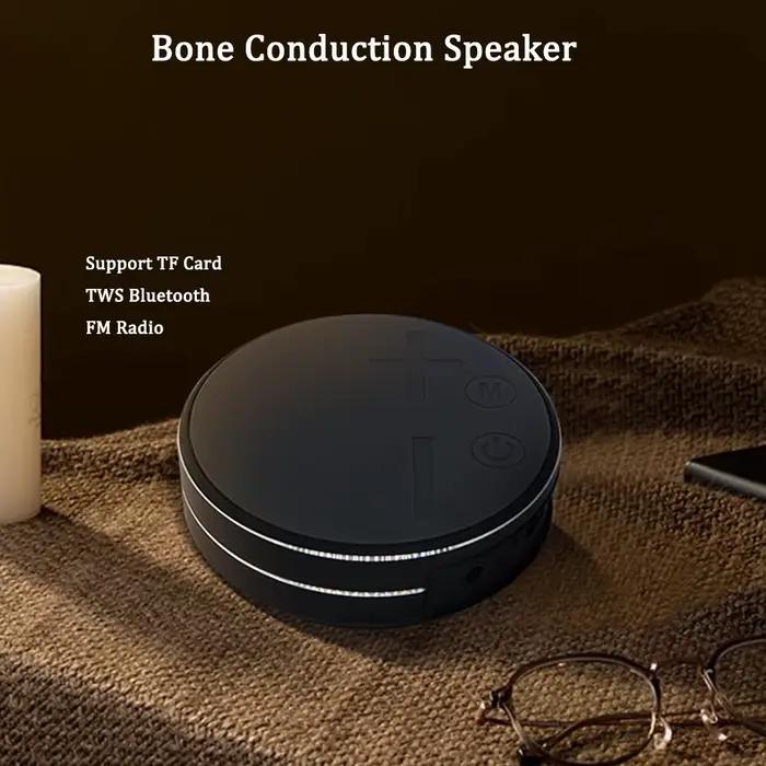 Grands haut-parleurs Bluetooth TWS, haut-parleur à Conduction osseuse, Support de carte TF, lecture 