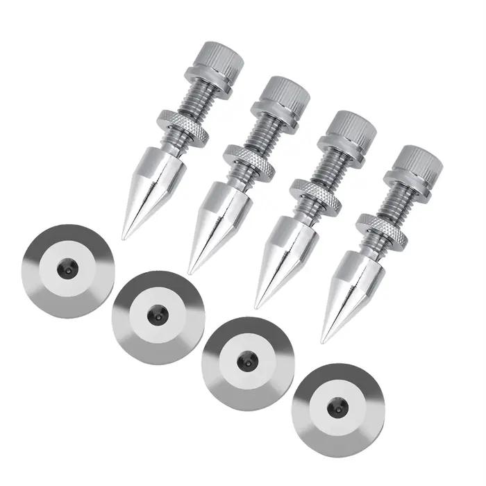 Pieds isolants pour enceintes, coniques, antichoc, pour Hi-Fi