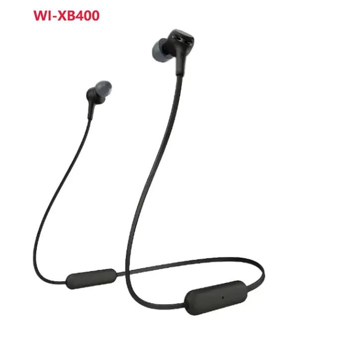 Écouteurs intra-auriculaires sans fil WI-XB400, extra basses, avec micro, pour accessoires d'appel t