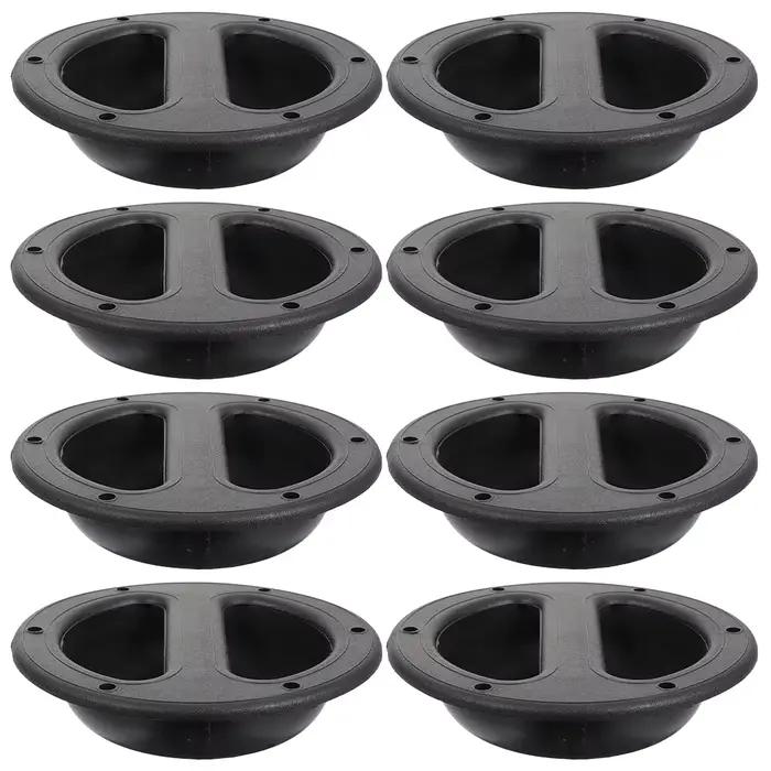 Poignée de haut-parleur encastrée, 8 pièces, pour armoires, haut-parleurs Echo, plastique Durable, S