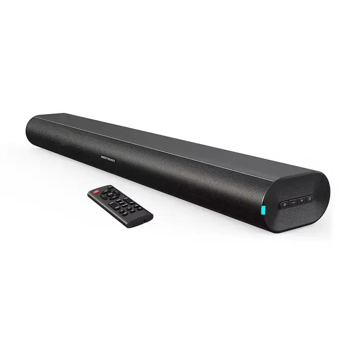 Système de son Surround sans fil 3D 2.0, barre de son pour maison, 60W, Super basses, TV, haut-parle