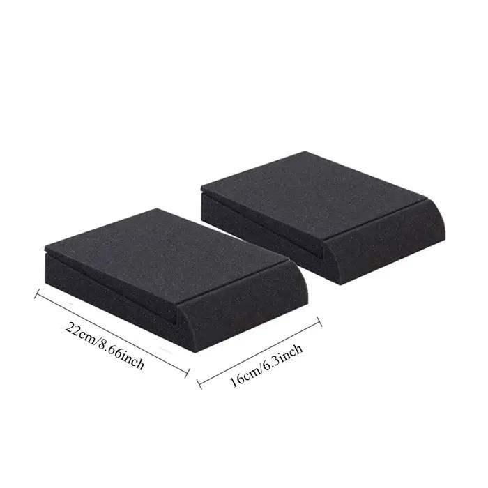 Éponge pour haut-parleur, tampon absorbant les chocs, moniteur de bureau, résistant aux chocs, inson