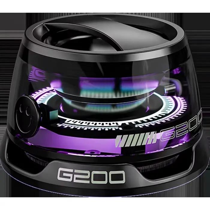 Haut-parleur Bluetooth magnétique d'extérieur, Mini haut-parleur stéréo de voyage Portable sans fil 