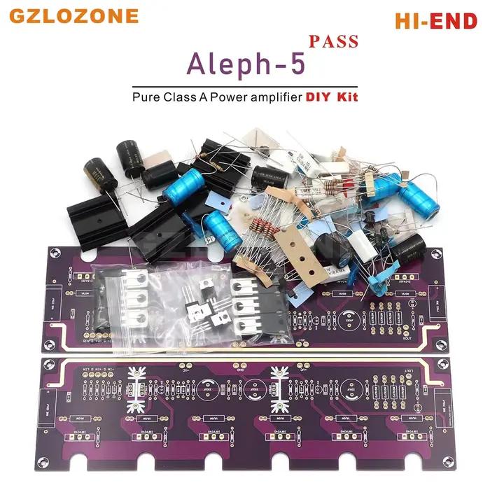 2CH PASS A5 Amplificateur de Puissance Bouteilles-Fin Violet Or PASS Aleph-5 FET A5 Pur Classe A Amp